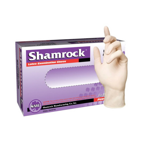 Shamrock Latex Exam Gloves | Shamrock Latex Gloves | HILDR GROUP
